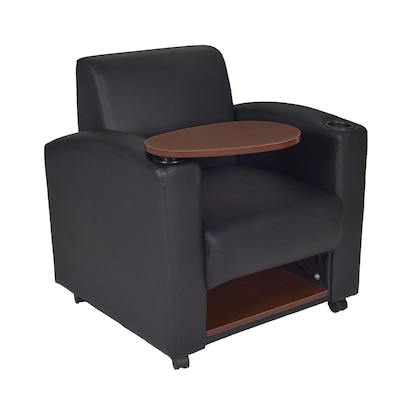 Regency Nova Tablet Arm Chair, Black/Java, 2/Set (7701JVBK2PK)