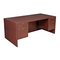 Regency Legacy 71 Double Pedestal Desk- Mahogany