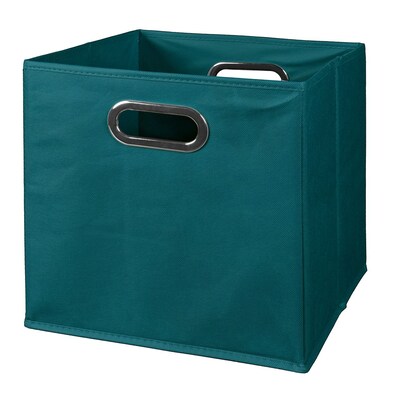 Niche Cubo 29.93 Qt. Foldable Fabric Storage Bins, Teal, 12/Pack (HTOTE12PKTL)