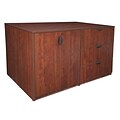 Regency Legacy Stand Up Lateral File/ 3 Storage Cabinet Quad- Cherry