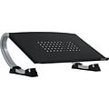 Allsop Redmond 14.75W x 11.25D Steel Laptop Stand, Black/Silver (30498)