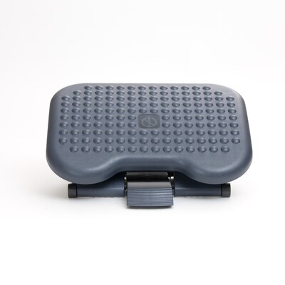 Mind Reader Tilt Adjustable Footrests, Gray (2FTREST-BLK)