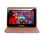 LINSAY F10 Series 10.1 Tablet, WiFi, 2GB RAM, 32GB,  Android 11, Black w/Brown Case (F10XIPSBCLBROW