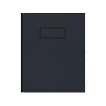 Blueline Professional Notebook, 9.25 x 7.25, 96 College Sheets, Black (A9)