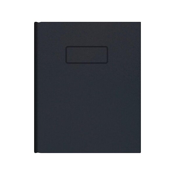 Blueline Professional Notebook, 9.25 x 7.25, 96 College Sheets, Black (A9)