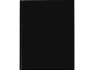 Blueline Professional Notebooks, 7.25" x 9.25", College Ruled, 96 Sheets, Black (A9)