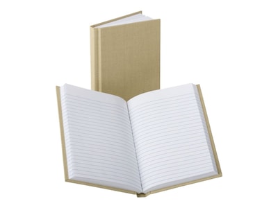 Boorum & Pease Pocket Notebook, 4.13 x 7, College Ruled, 192 Sheets, Beige (6559EE)