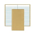Boorum & Pease Pocket Notebook, 4.13 x 7, College Ruled, 192 Sheets, Beige (6559EE)