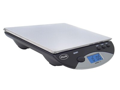 American Weigh Scales Stainless Steel Scale, Black (AMW13)