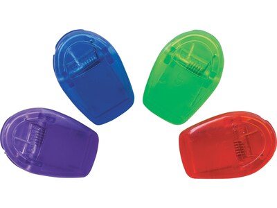 Staples 1 Cubicle Hooks, Assorted Colors, 24/Pack (44439)