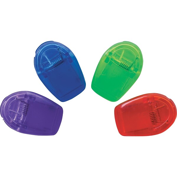 Staples 1 Cubicle Hooks, Assorted Colors, 24/Pack (44439)