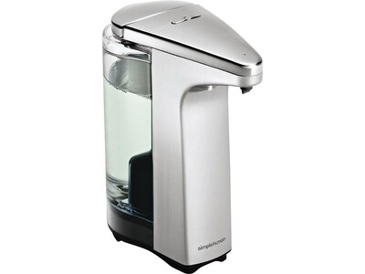 simplehuman Universal ST1023 Automatic Hand Soap Dispenser, Gray/Silver (ST1023)