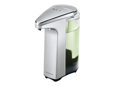 simplehuman Universal ST1023 Automatic Hand Soap Dispenser, Gray/Silver (ST1023)