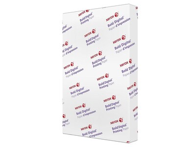 Xerox Bold Digital Bond Paper, 28 lbs., 8.5 x 11, 100 Brightness, 500  Sheets/Ream (3R11760)