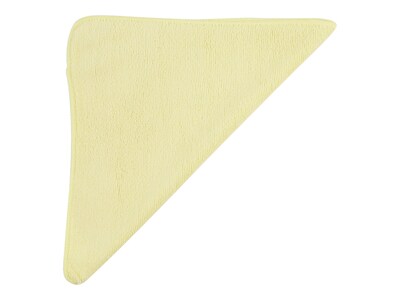 Rubbermaid Light Commercial Microfiber Rags, Yellow, 24/Pack (1820580)