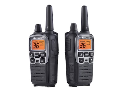 MIDLAND RADIO X-TALKER T71VP3 Two-Way Radios - Pair, Black (T71VP3)