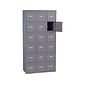 Tennsco 72" Gray Storage Locker (BS6-121812-C)