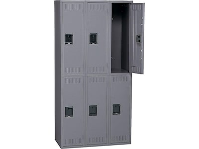 Tennsco 72 Gray Gym Locker (DTS-121836-C)