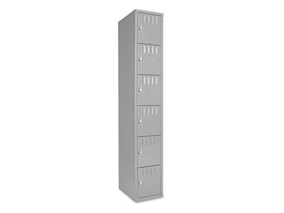 Tennsco 72 Gray Storage Locker (BS6-121812-A)