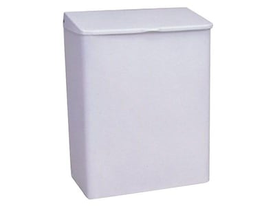 Impact Enamel Napkin Receptacle, White, Each (25033000)