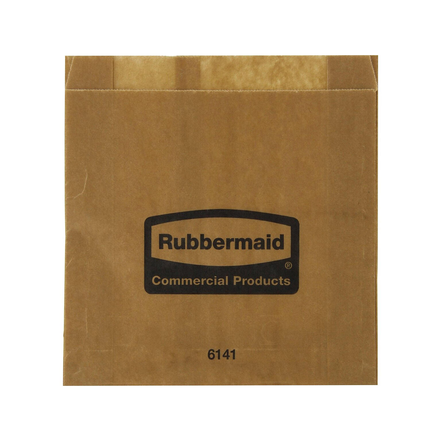 Rubbermaid Waxed Paper Sanitary Disposal Liners, Brown, 250/Carton (FG6141000000)