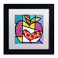 Trademark Fine Art Roberto Rafael Big Apple III 11 x 11 Matted Framed (190836279197)