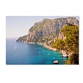 Trademark Fine Art Ariane Moshayedi Capri Vista 12 x 19 Canvas Stretched (190836265961)