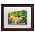 Trademark Fine Art Ariane Moshayedi Cinque Terre 2 11 x 14 Matted Framed (190836266340)