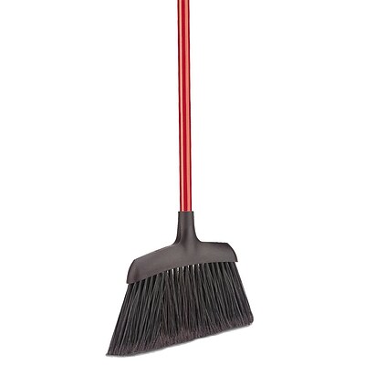 Libman Commercial Angle Broom, Steel Handle, 6 Pack (#994)