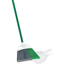 Libman Precision 11 Angle Broom with Dust Pan Set, 4 Sets/Carton (206)