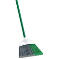 Libman Precision Angle 11 Broom, Steel Handle, 6/Pack (201)