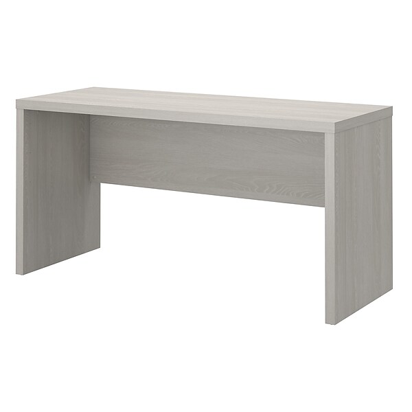 Office by kathy ireland® Echo 60W Credenza Desk, Gray Sand (KI60206-03)