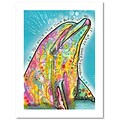 Trademark Fine Art Dean Russo Dolphin 18 x 24 Paper Rolled (190836140428)