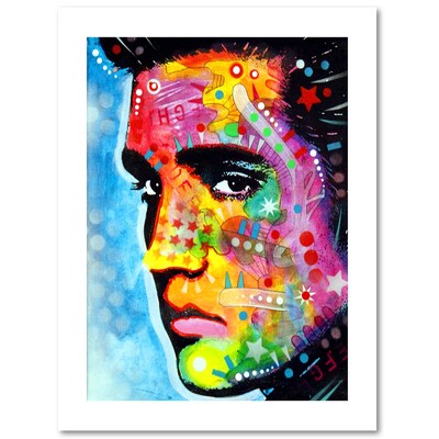 Trademark Fine Art Dean Russo Elvis Presley 18 x 24 Paper Rolled (190836153626)