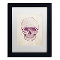 Trademark Fine Art Balazs Solti Cool Skull 11 x 14 Matted Framed Art Print (190836177103)