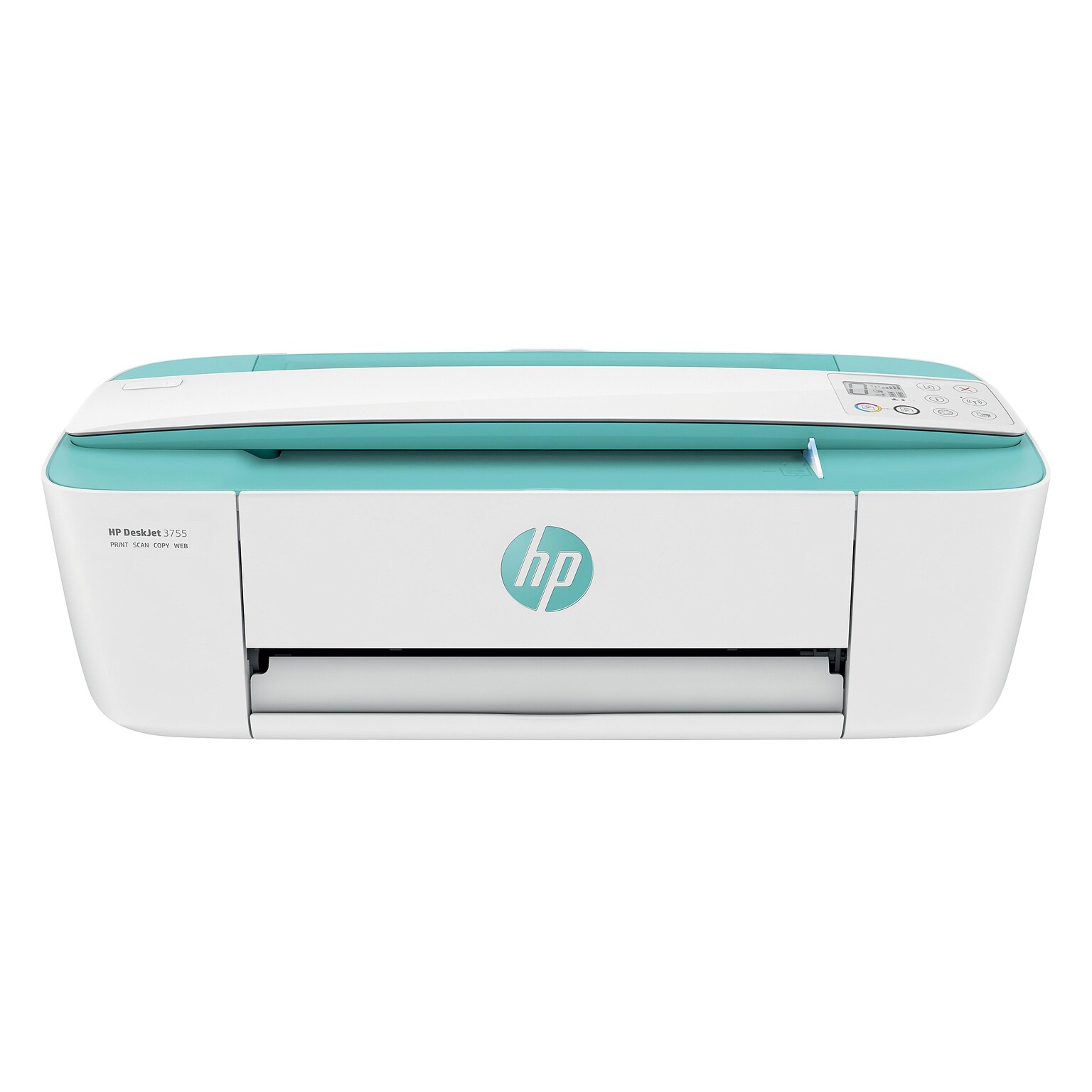 HP Deskjet 3755 Wireless All-in-One Color Inkjet Printer, Includes 2 Months of Instant Ink (J9V92A)