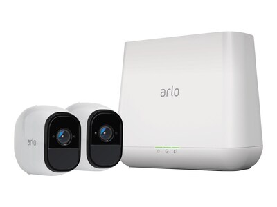 Arlo Pro Wireless Indoor/Outdoor Surveillance System with 2 Cameras (VMS4230-100NAS)