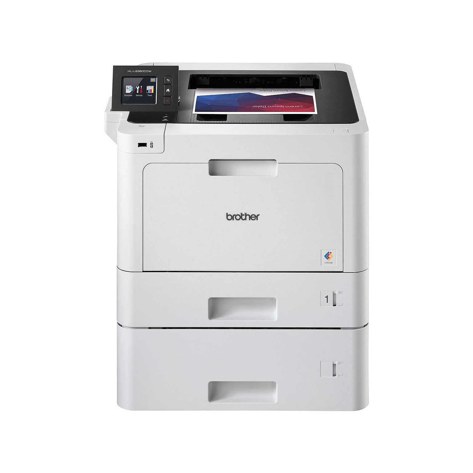 Brother HL-L8360CDWT USB, Wireless, Network Ready Color Laser Printer