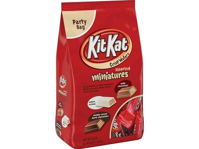 Kit Kat Miniatures Party Bag Chocolate, Variety, 32.1 oz. (HEC22673)
