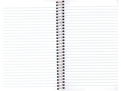 Xtreme Kolor Kraft 3-Subject Notebooks, 6 x 9.5, College Ruled, 150 Sheets, Blue (33-360)