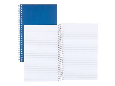 Xtreme Kolor Kraft 3-Subject Notebooks, 6" x 9.5", College Ruled, 150 Sheets, Blue (33-360)
