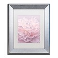 Trademark Fine Art Cora Niele Pink Peony Petals I 11 x 14 Matted Framed (190836307340)