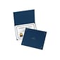 Oxford Certificate Holders, 11.25" x 8.75", Dark Blue, 5/Pack (29900235BGD)