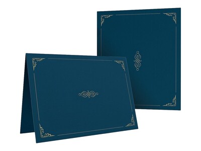 Oxford Certificate Holders, 11.25" x 8.75", Dark Blue, 5/Pack (29900235BGD)
