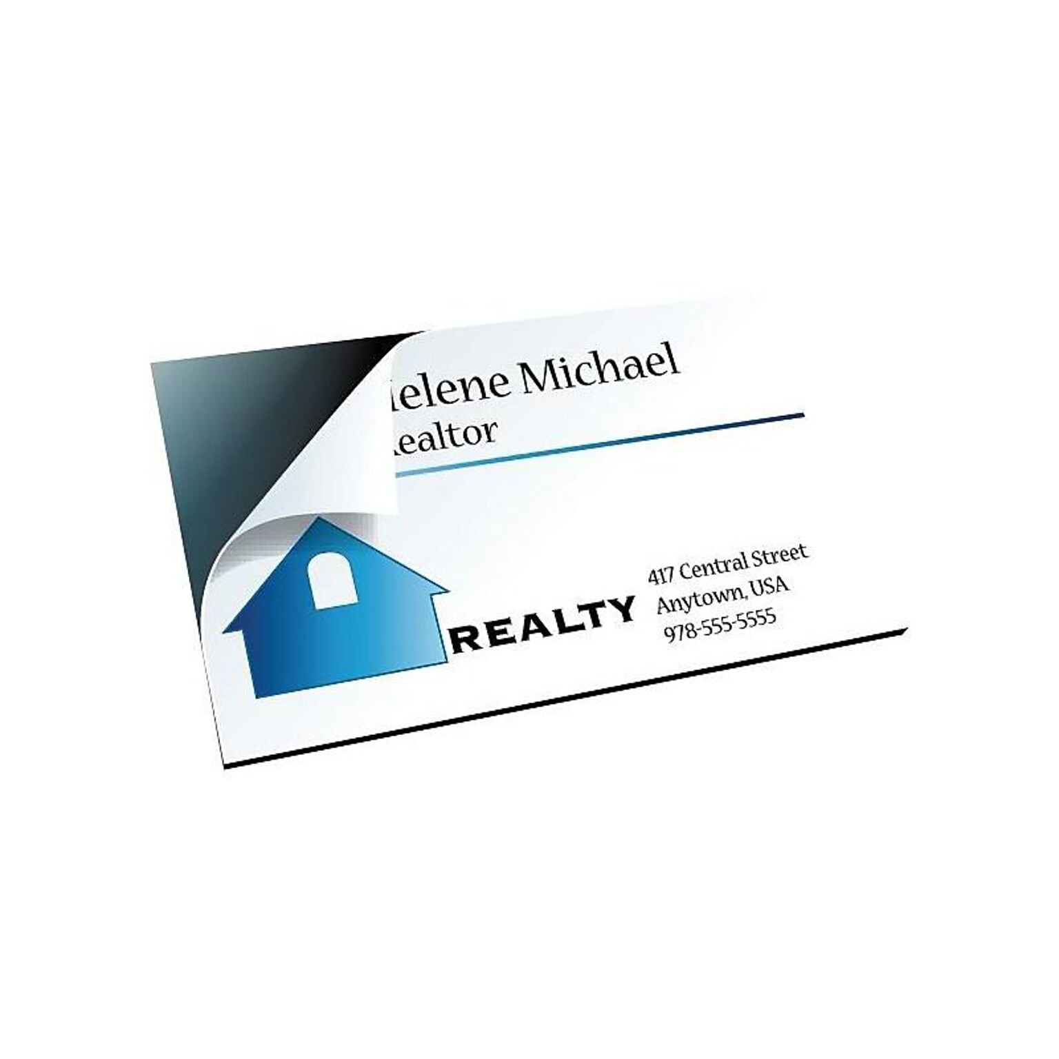 Staples Business Card Magents, 3.5W x 2L, 100/Pack (39298-US/MC100)