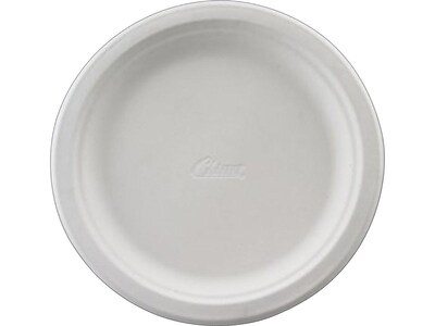 Chinet All Occasion 8.75 Paper Plates, Classic White, 125/Pack (21237)