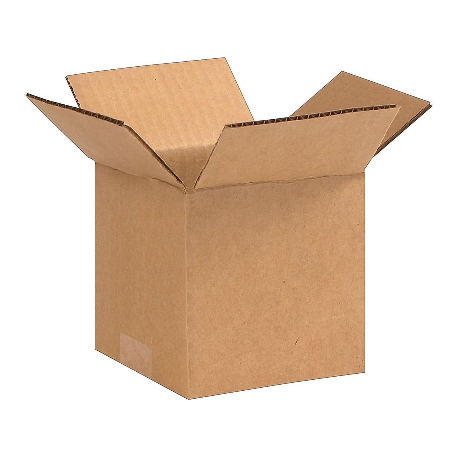 5 x 5 x 5 Shipping Boxes, ECT Rated, Kraft, 25/Pack (BS050505)