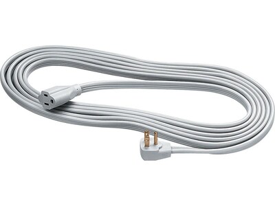 Fellowes Heavy Duty 15 General Purpose Extension Cord, 1-Outlet, Gray (99596)