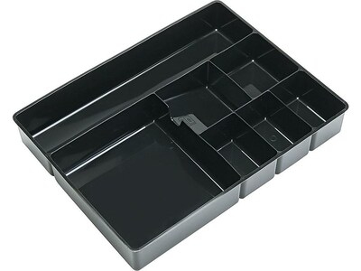 OfficeMate Plastic Drawer Organizer, Black (21322)