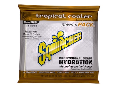 Sqwincher Powder Pack Assorted Flavors Powdered Sports Drink, 23.83 oz., 32 Packet/Carton (016044-AS)